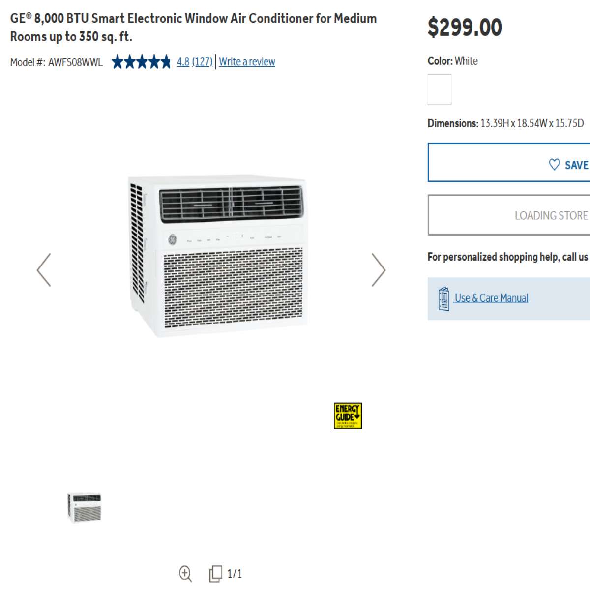 GE 8,000 BTU Smart Electronic Window Air Conditioner - Photo 12